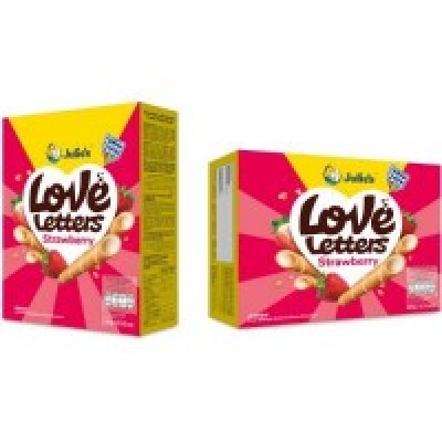 [PRE ORDER ONLY ETA 12-14 Working Days] Julie's Love Letters Straw | 100 g x 24