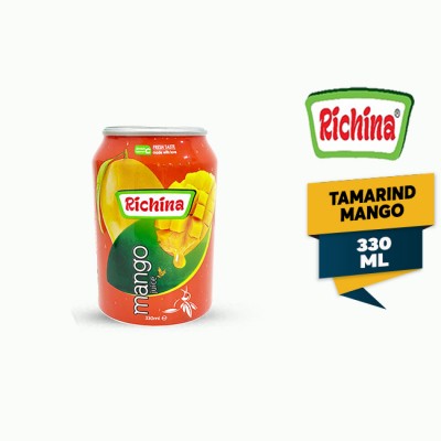 RICHINA MANGO FRUIT JUICE-330ML x 6 pics