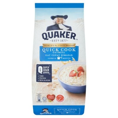 Quaker Quick Cook Oatmeal 1kg