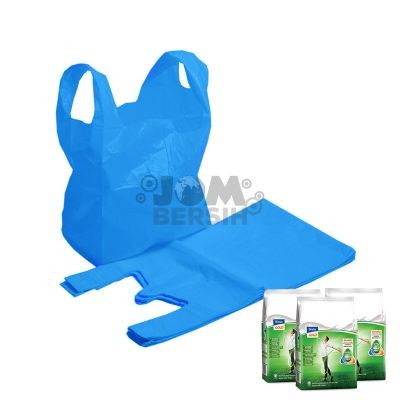 Plastic Bag 18x22 (Blue)  (80 Units Per Carton)