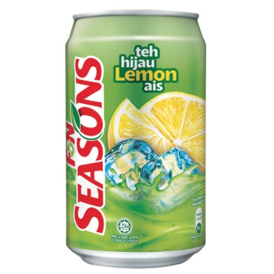 Seasons Ice Lemon Green Tea 300ml (24 Units Per Carton)