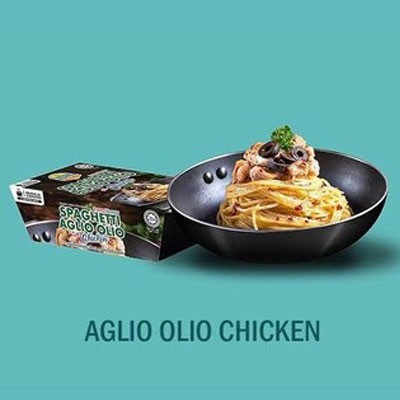 [HALAL - Master Pasto] 3-Minute Spaghetti Aglio-Olio Sauce (Convenience Pack - Marketplace Harian)  (1 Box Per Delivery)