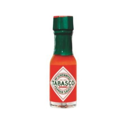 TABASCO Miniature Red Pepper Sauce 3.7ml Bottle(500 bottles per ctn) (500 Units Per Carton)