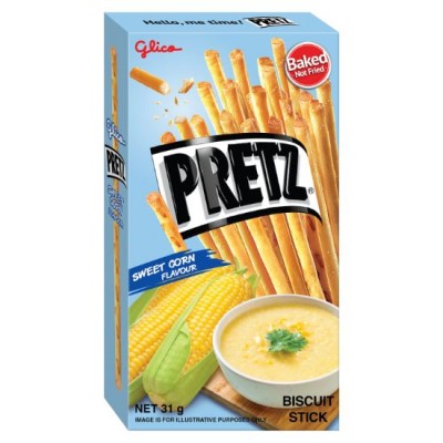 PRETZ Sweet Corn 31gm pack ( 10 packs per carton )