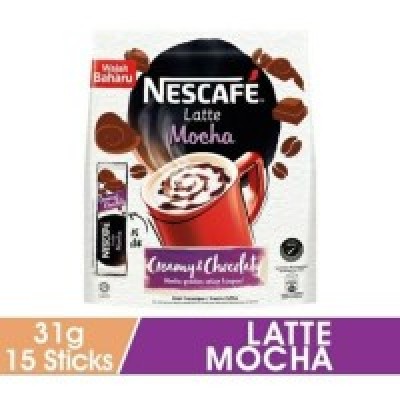 [PRE ORDER ONLY ETA 12-14 Working Days] NESCAFE Latte Mocha Stp 24 x 15 x 31g