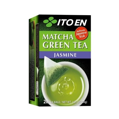 Ito En Matcha Green Tea Jasmine 20s (20 Teabags Per Box) (8 Boxes PerCarton) (160 Units Per Carton)