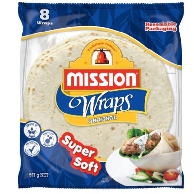 Mission Original Wraps 8 pcs
