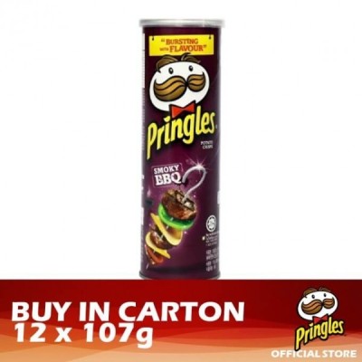 [PRE ORDER ONLY ETA 12-14 Working Days] Pringles BBQ 107g x 12