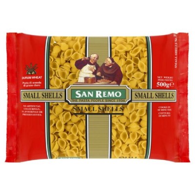 SAN REMO Small Shells 500 gm