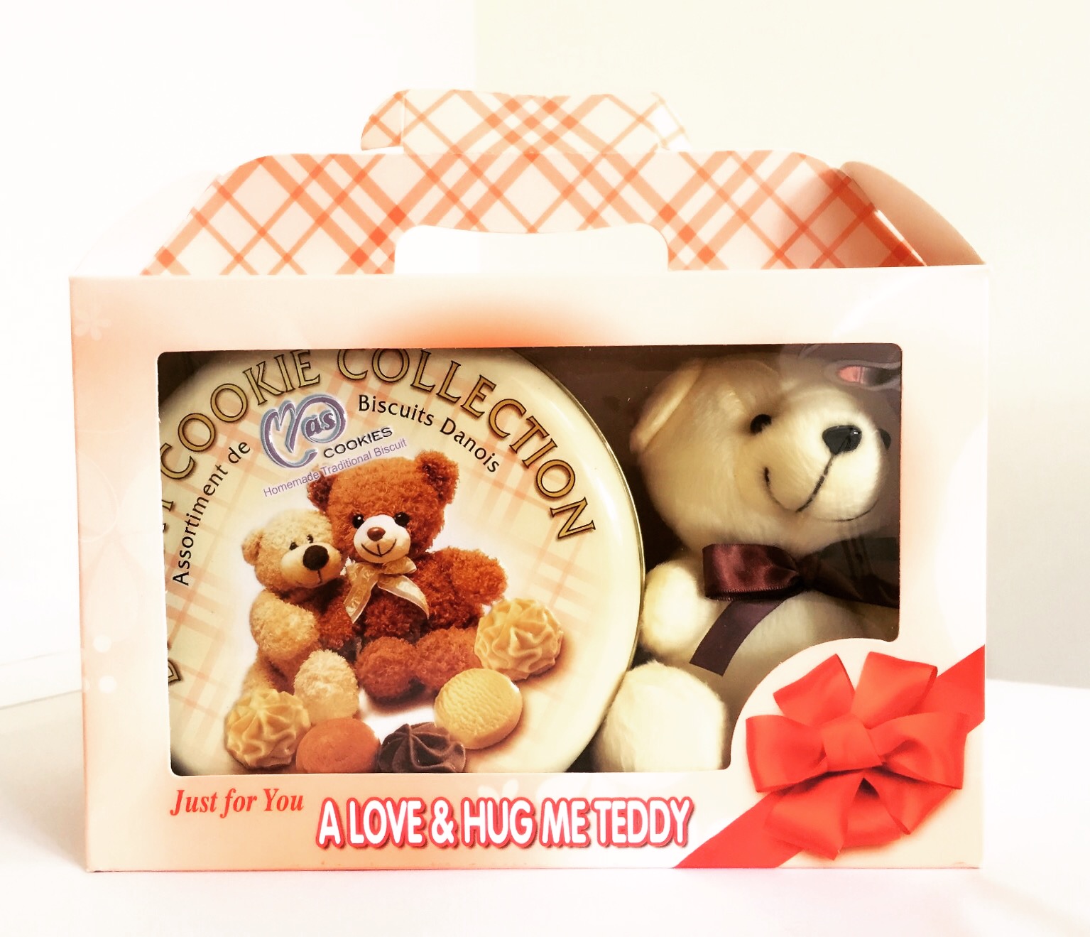 GBT 13 GFT BOX MAS BEAR DANISH COOKIES (12 Units Per Carton)