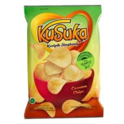 Kusuka Keripik Singkong Rumput Laut 180g x 10 units