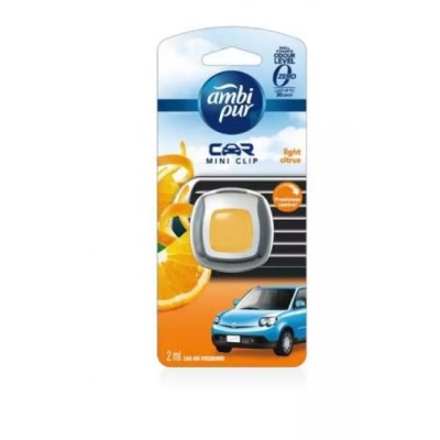[PRE ORDER ONLY ETA 12-14 Working Days] AMBI PUR CAR MINI CLIP 2.2ML LIGHT CITRUS