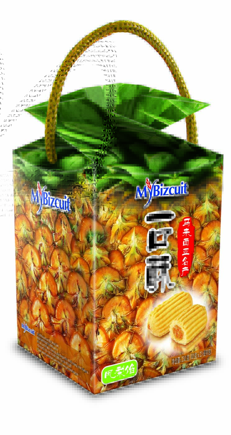 3D 01 - Pineapple Tart (180 g Per Unit)