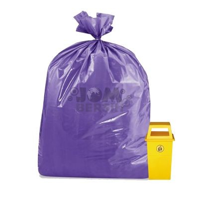 Garbage Bag 74x90 (Purple) (180 Units Per Carton)