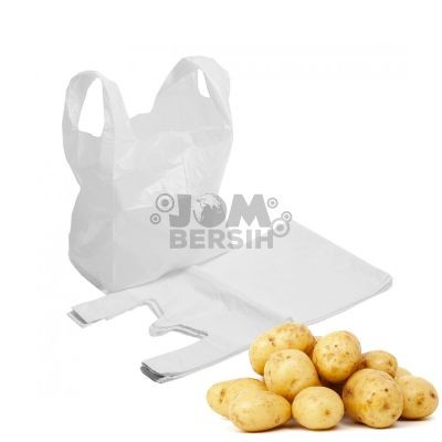 Plastic Bag 12x16 (White) (50 Pieces Per Unit)