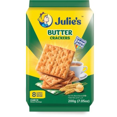 [PRE ORDER ONLY ETA 12-14 Working Days] Julie's Butter Crackers 200g