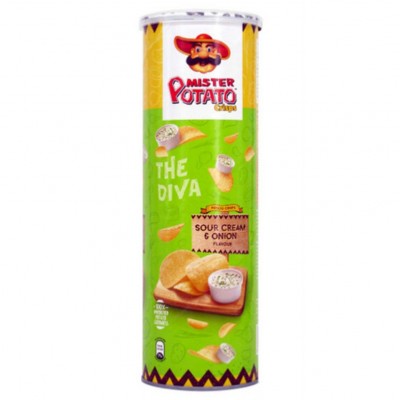 Mr potato Sour cream & onion 1x14x150g