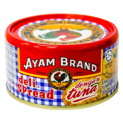 AYAM BRAND DELI SPREAD WITH TUNA 24 X 160G