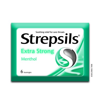 [PRE ORDER ONLY ETA 12-14 Working Days] STREPSILS EXTRA STRONG 6'S
