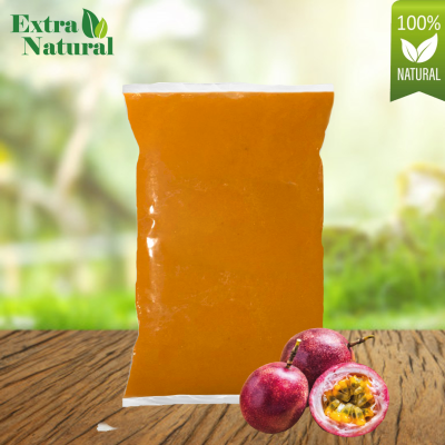 [Extra Natural] Frozen Passion Fruit Pulp (Seedless) 1kg (10 Units Per Carton)