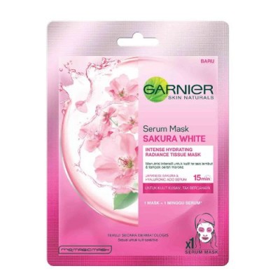 [PRE ORDER ONLY ETA 12-14 Working Days] GARNIER HYDRA BOMB SAKURA MASK