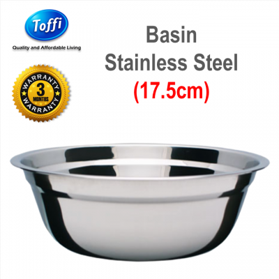[TOFFI] 18cm Basin Stainless Steel (K1918)